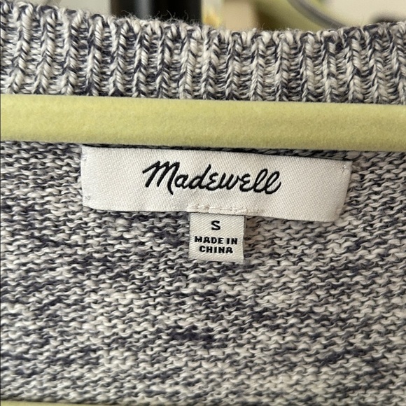 Madewell Sweater Like Top. Size Small. - Picture 4 of 5